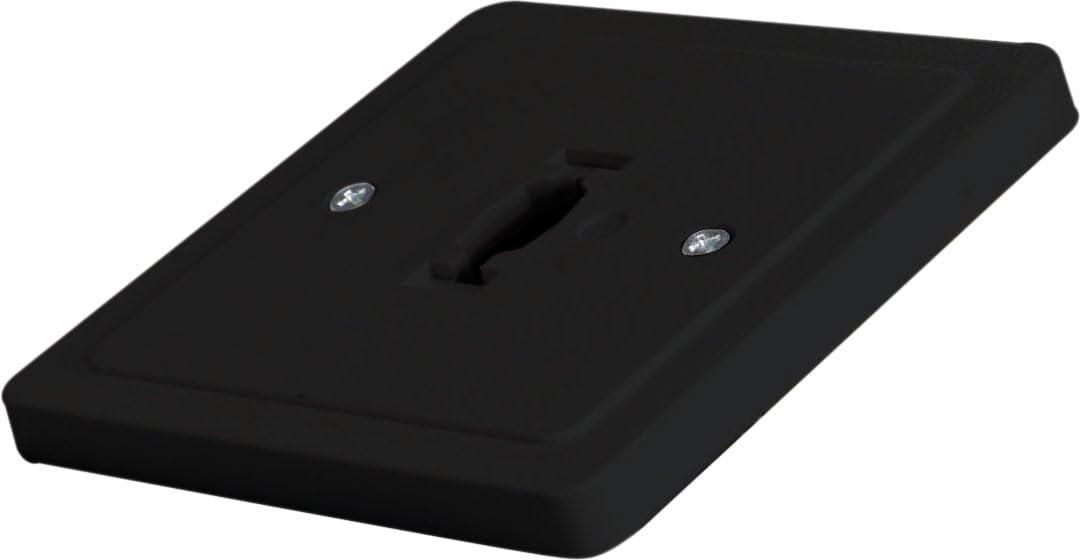 Black Monopoint Adapter for Low-Voltage Track Lighting