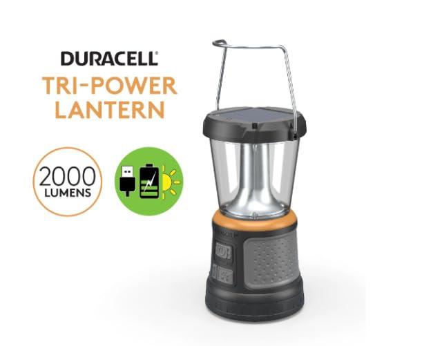Duracell 2000 Lumen Tri-Power Lantern