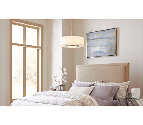 Sea Gull Lighting 6628003-962 Nance Three-Light Pendant Hanging Modern Light Fixture, Brushed Nickel Finish