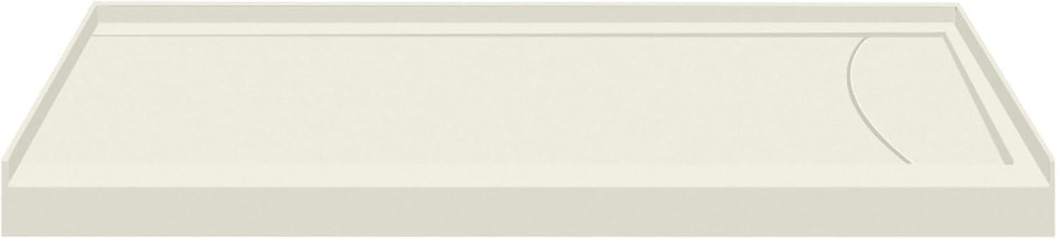 Transolid Transolid 60-in x 32-in Cast Solid Surface Tub Replacement Base Linear FSLB6032R-02