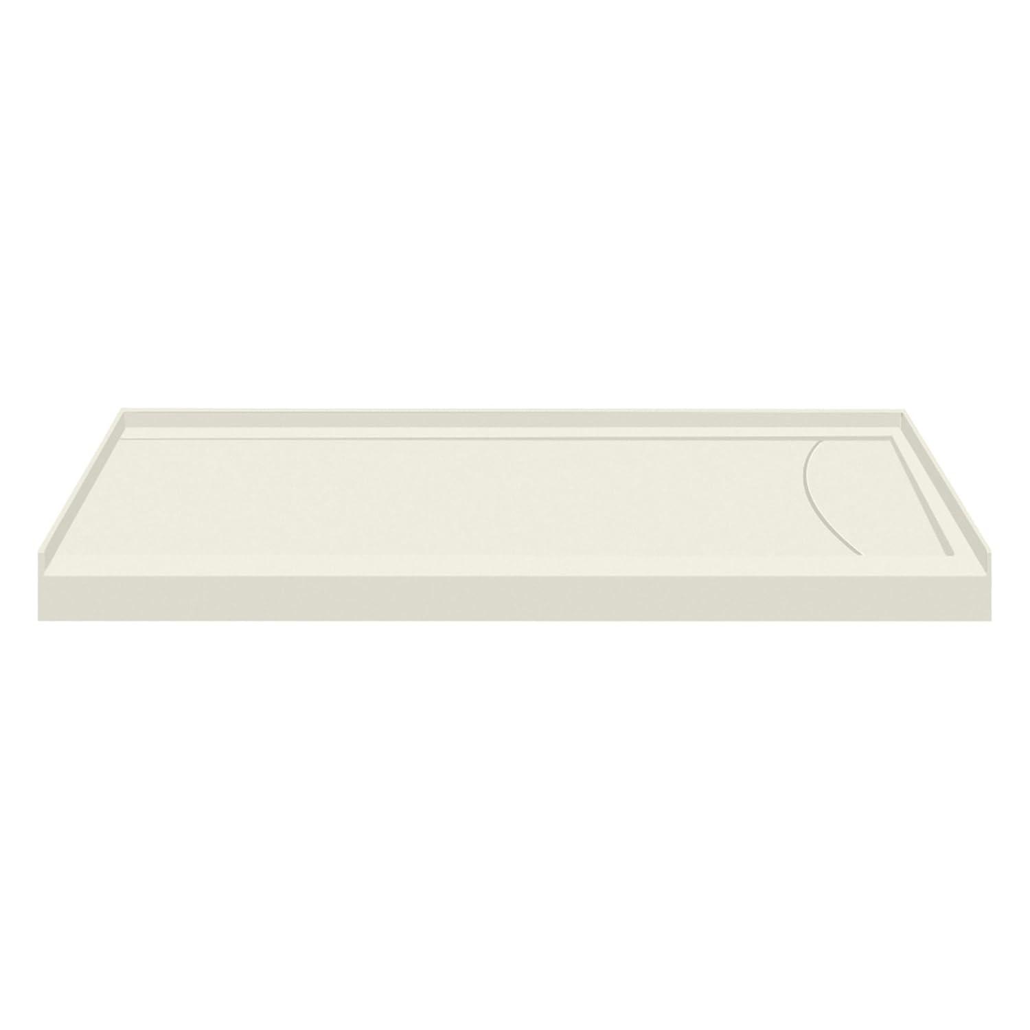 Transolid Transolid 60-in x 32-in Cast Solid Surface Tub Replacement Base Linear FSLB6032R-02