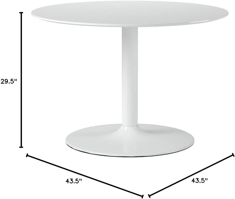 Modway The Revolve White Dining Table