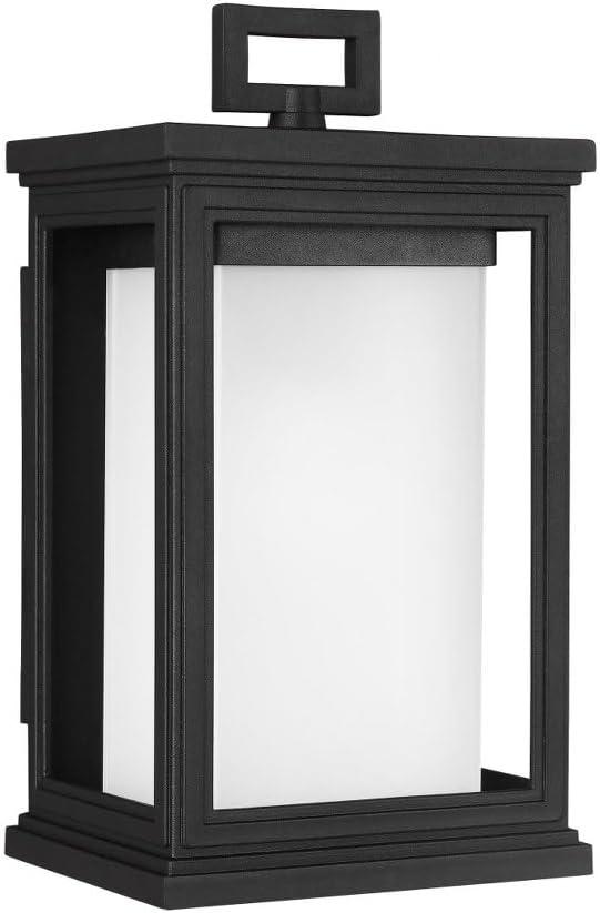 Generation Lighting Roscoe 11 1/2"H Black Outdoor Wall Light