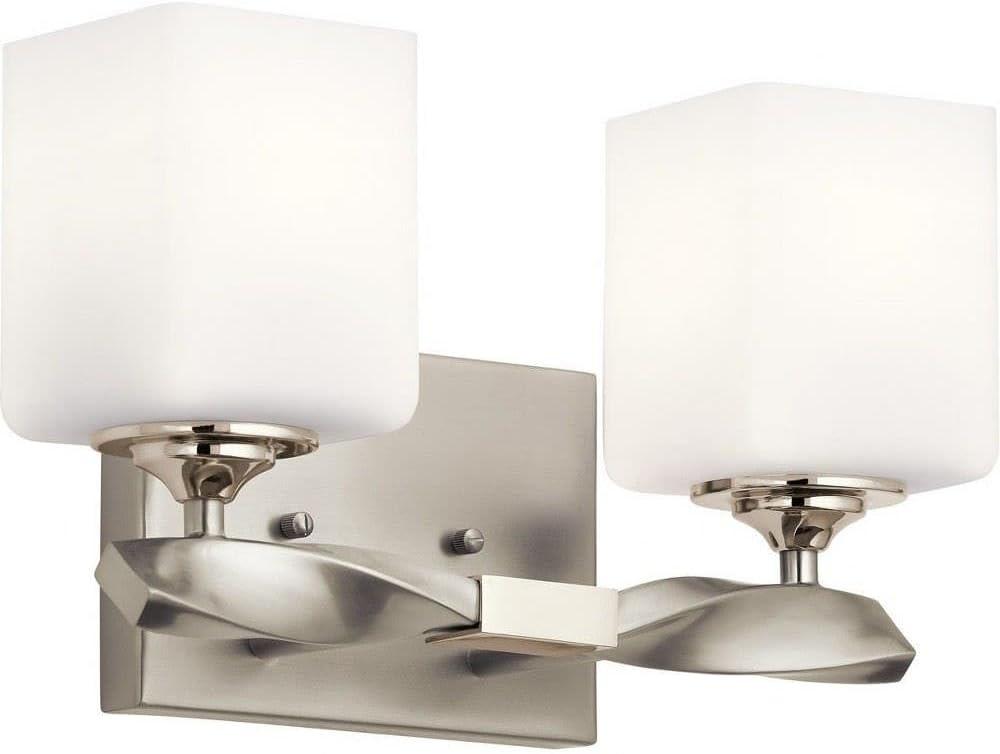 Kichler Lighting Marette 2 - Light Vanity in  Brushed Nickel