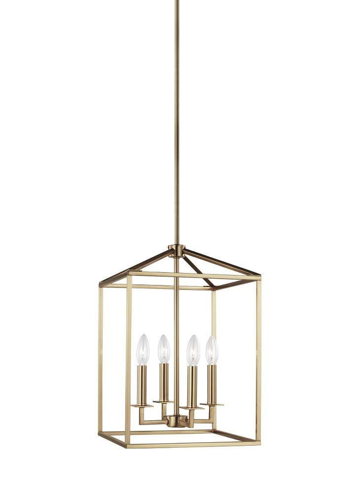 Lucius Pendant Light - Brass / 12.25"W