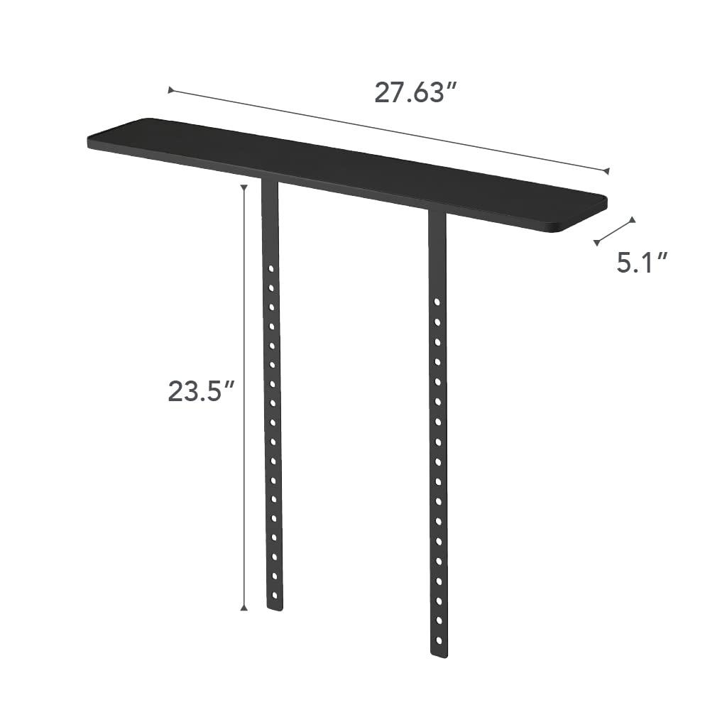 Yamazaki Home Yamazaki Home Tv Shelf, Screen Mount Remote Rack Accessory Stand, Steel