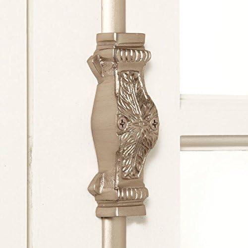 Corinthian Solid Brass 6' Window Cremone Bolt with Floral Detailing