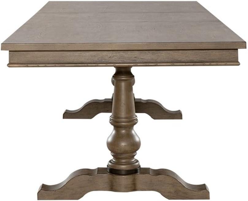 Americana Farmhouse 5 Piece Trestle Table Set