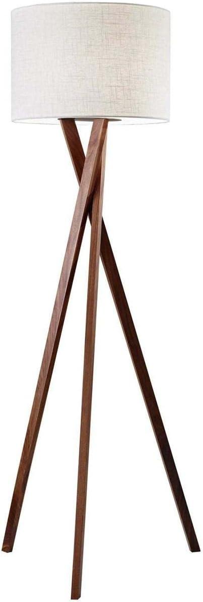 Harcourt Solid Wood Tripod Lamp