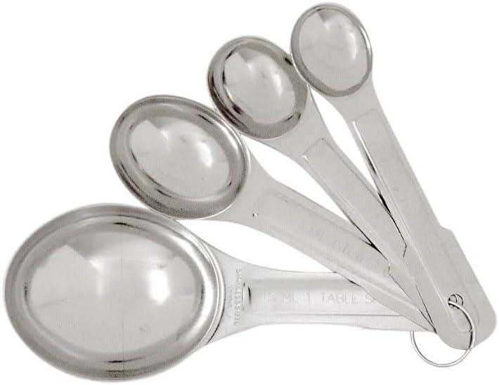 Norpro Stainless Steel Measure Spoon Set, One Size, Silver