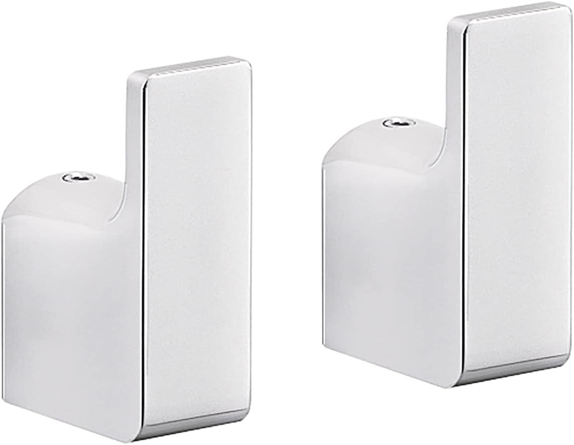 Orren Ellis Gedy PI27-13 Coralle Wall Mounted Bathroom Robe Hook (Set of 2)