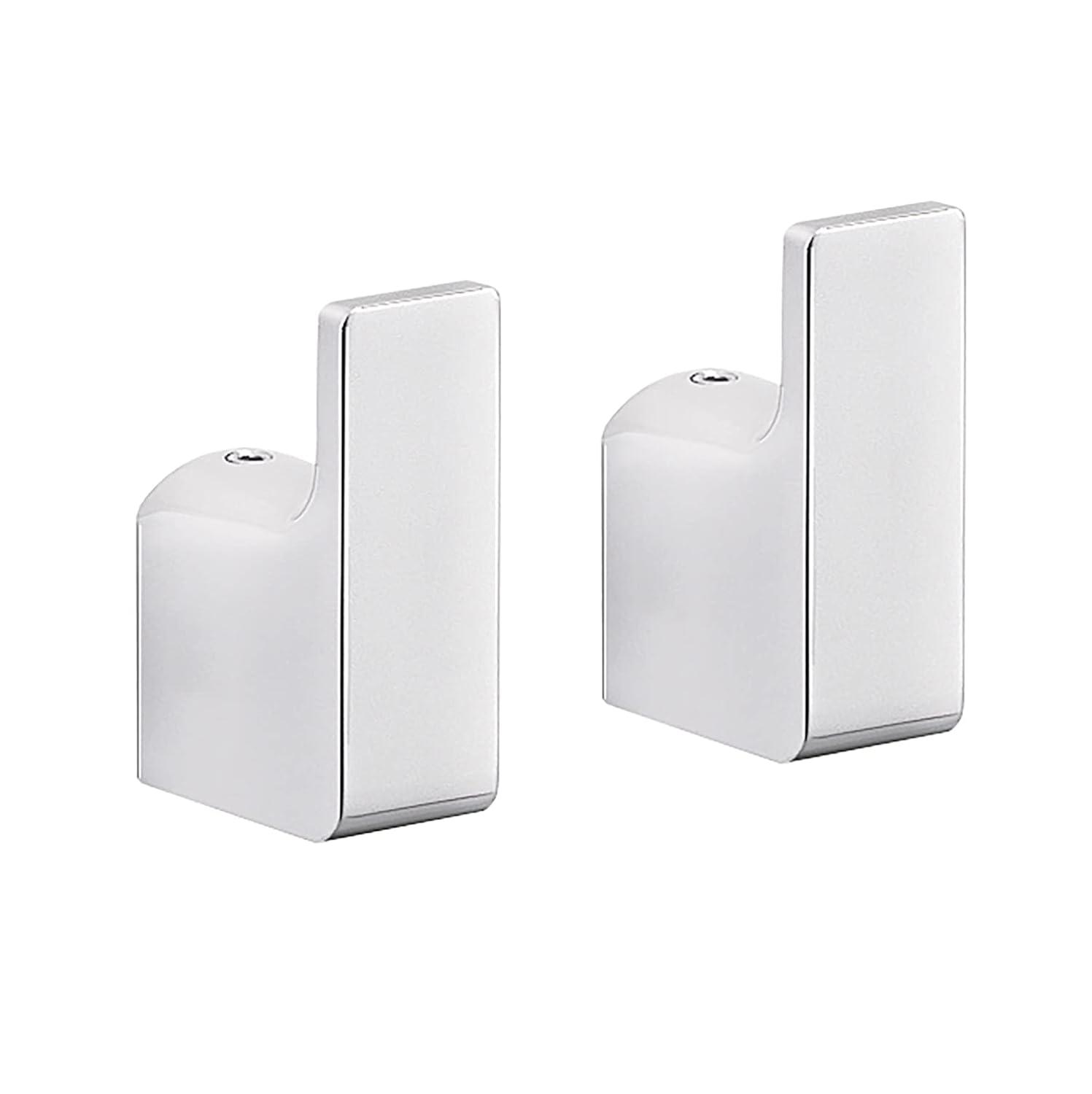 Orren Ellis Gedy PI27-13 Coralle Wall Mounted Bathroom Robe Hook (Set of 2)