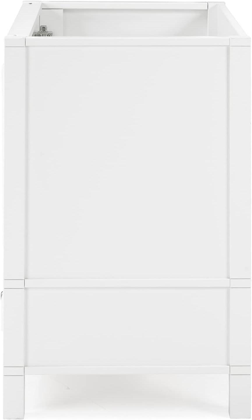 Williamsburg 36"W Transitional Style Vanity Cabinet With Soft Close Doors And Drawers