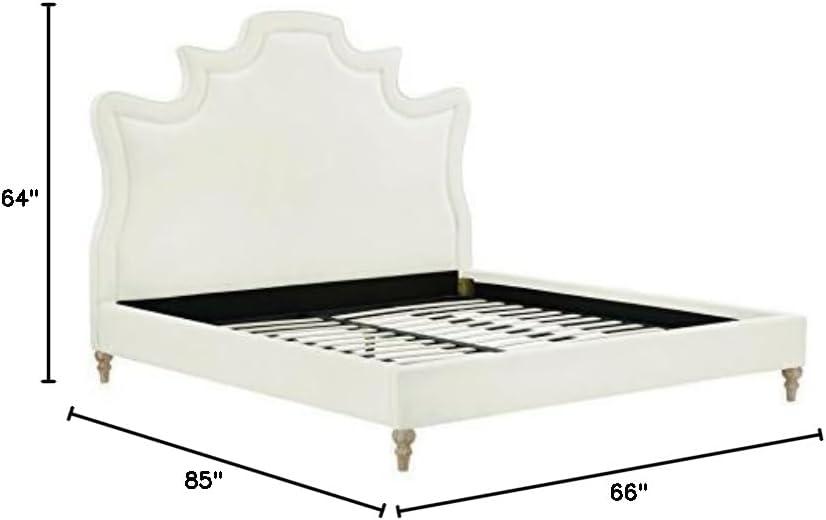 Upholstered Platform Bed