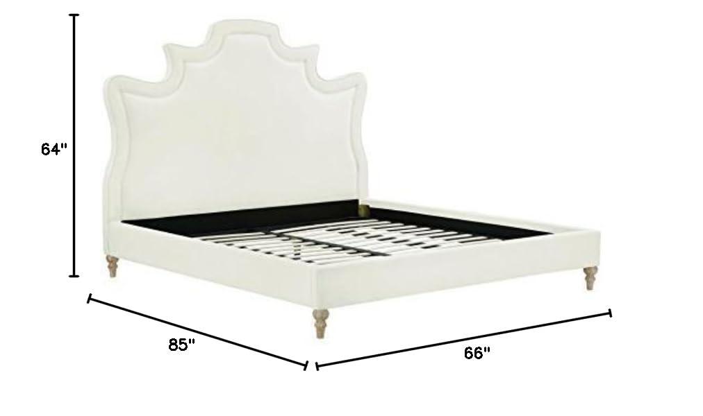 Serenity Upholstered Platform Bed