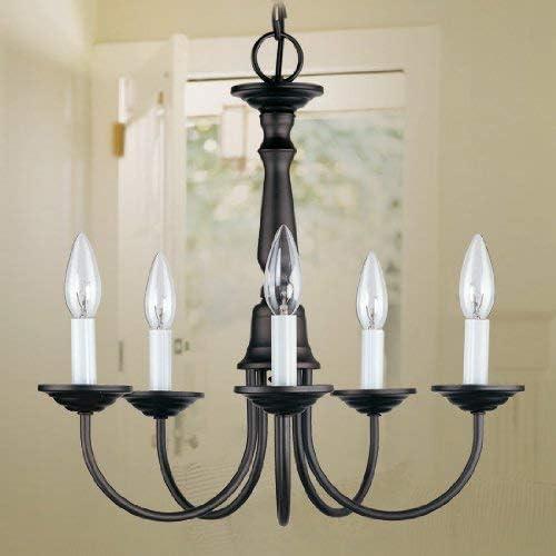 Livex Lighting Home Basics 5 - Light Chandelier in Bronze