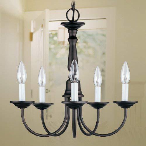 Livex Lighting Home Basics 5 - Light Chandelier in  Bronze