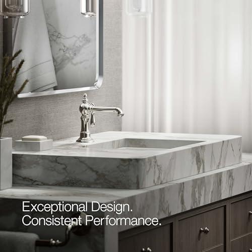 Artifacts® Single Hole Bathroom Faucet with Drain Assembly