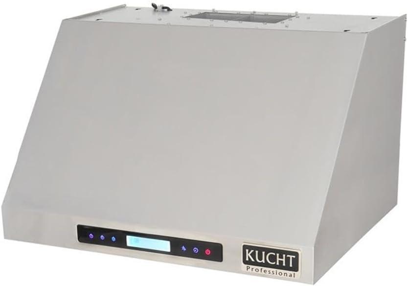 Kucht 36" Stainless Steel 900 CFM Ducted (Vented) Under Cabinet Range Hood with Baffle Filter