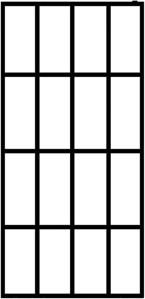 Wrought Studio™ Walk-in Shower Screen Tempered Glass Shower Door Bathroom Multi Sizes