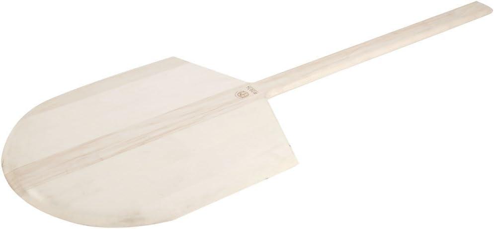 Beige Wooden 36-Inch Long Handle Pizza Peel