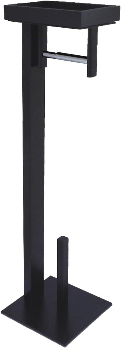 Kingston Brass SCC8500 Kingston Brass Edenscape Freestanding Toilet Paper Holder with Storage Shelf