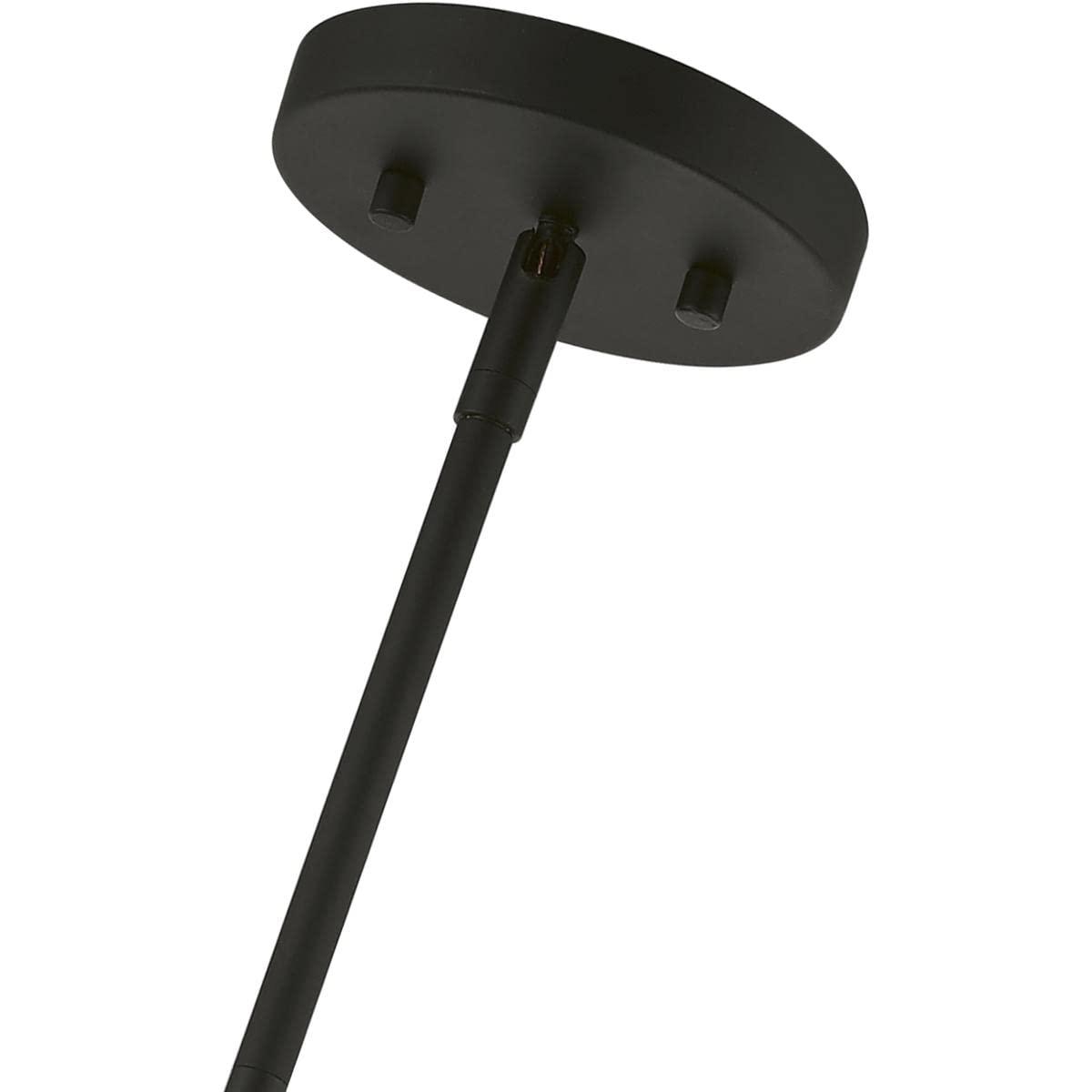 Livex Lighting Elmhurst 5 - Light Pendant in  Black