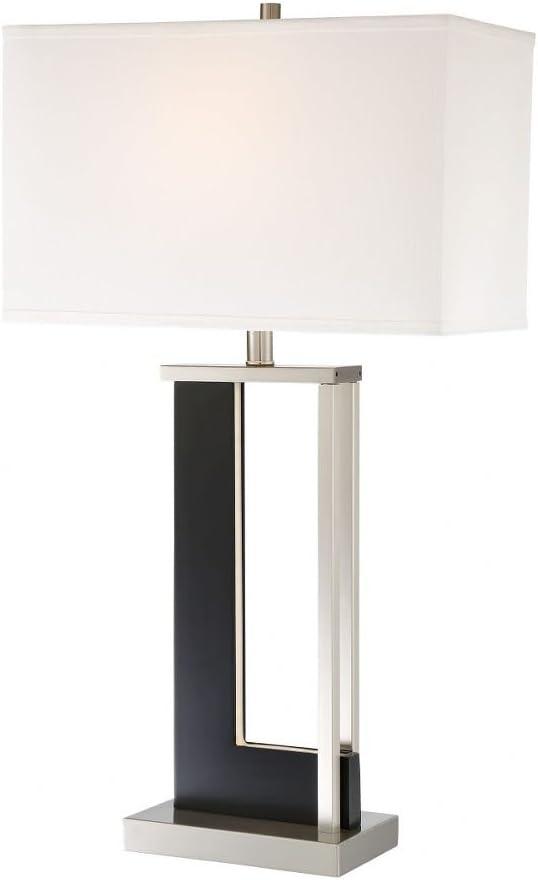 Lite Source - Theoris-One Light Table Lamp with LED Night Light-17 Inches Wide