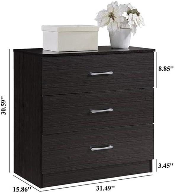 Indoor Modern Home Decorative Furniture 3-Drawer Chest