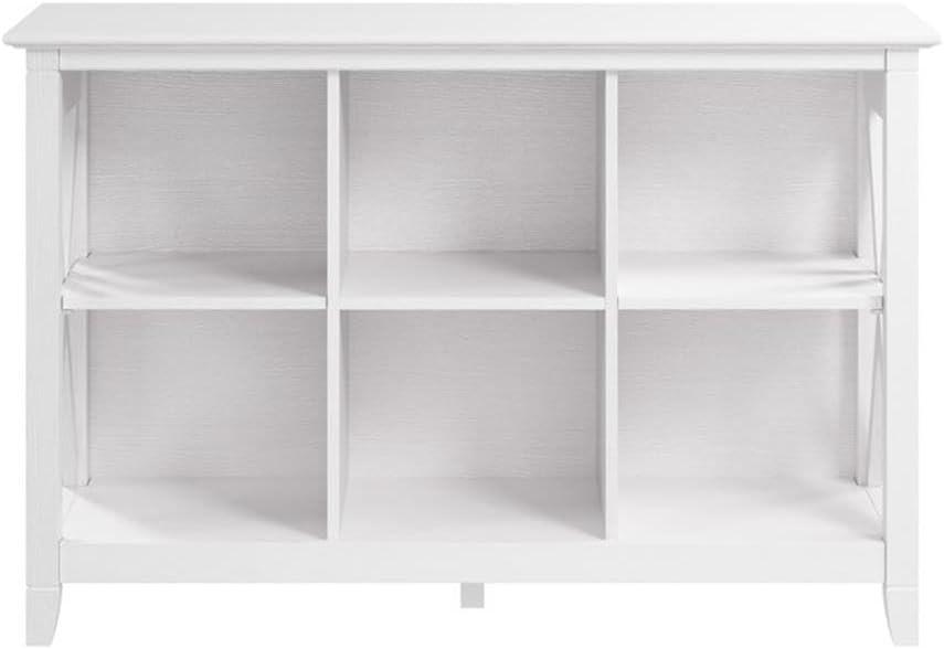 Key West 6 Cube Bookcase in Pure White Oak - Engineered Wood