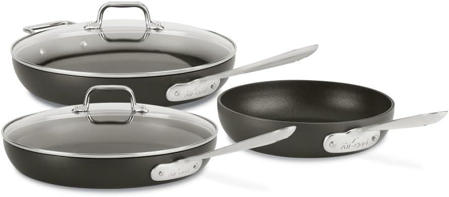 All-Clad ® HA1 5-Piece Frying Pan Set