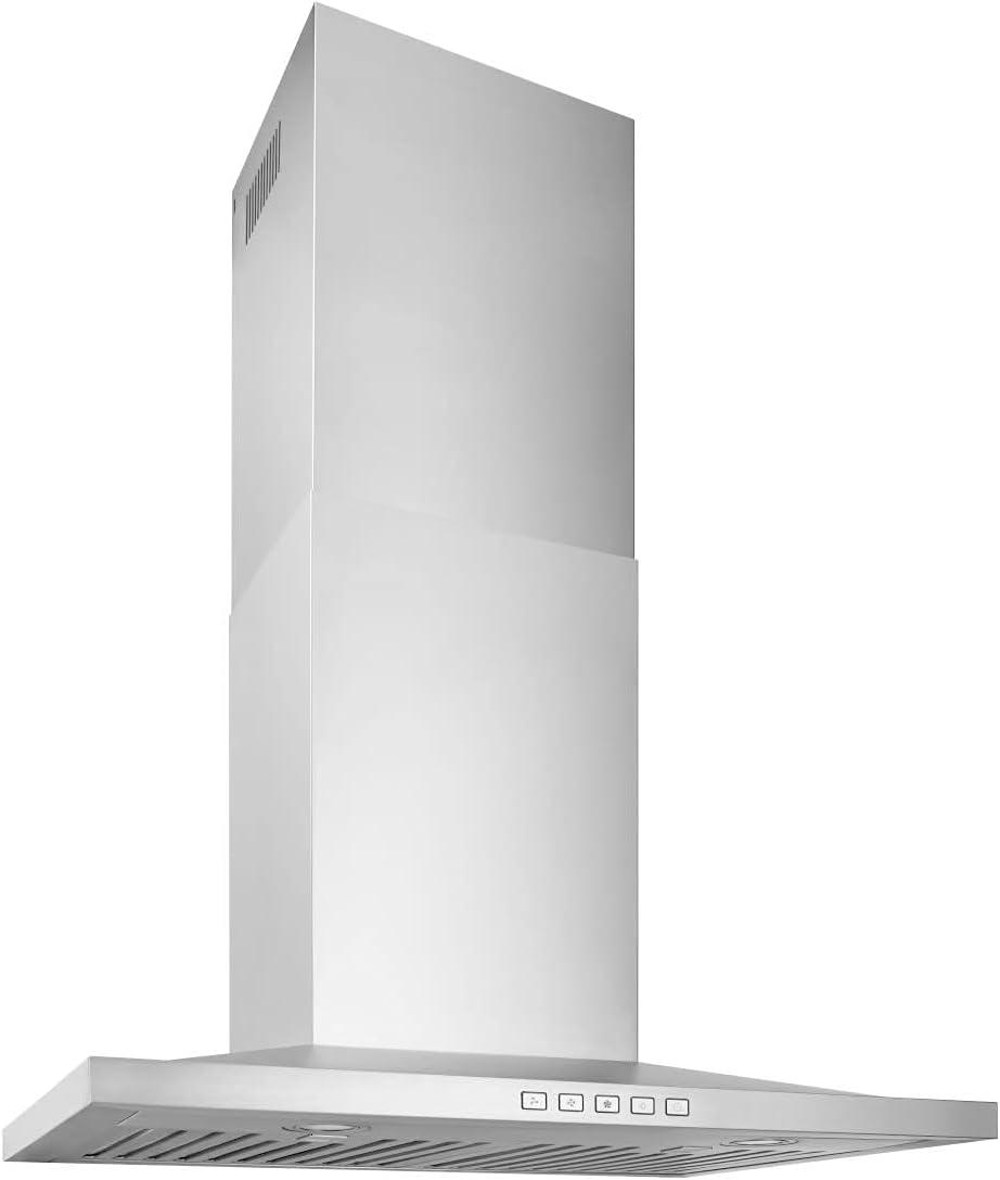 Broan 30" Classic Pyramid Chimney Hood, 450 CFM, LED, LOW PROFILE
