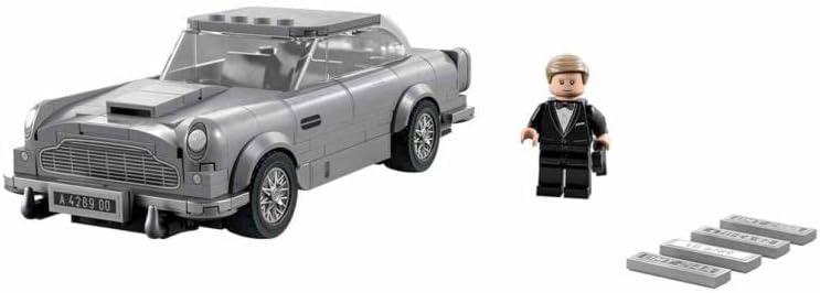 Gray LEGO Speed Champions 007 Aston Martin DB5 Toy Building Kit