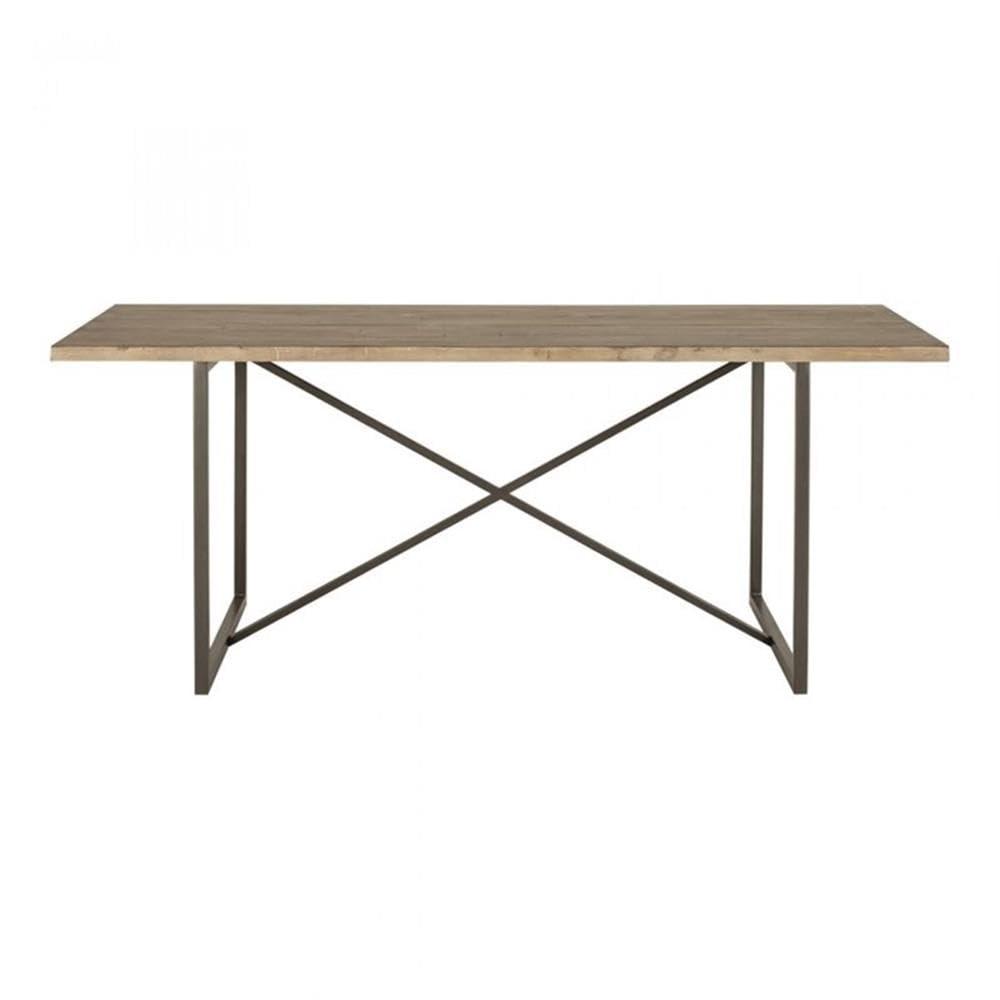 Lopez 75" Solid Wood Dining Table