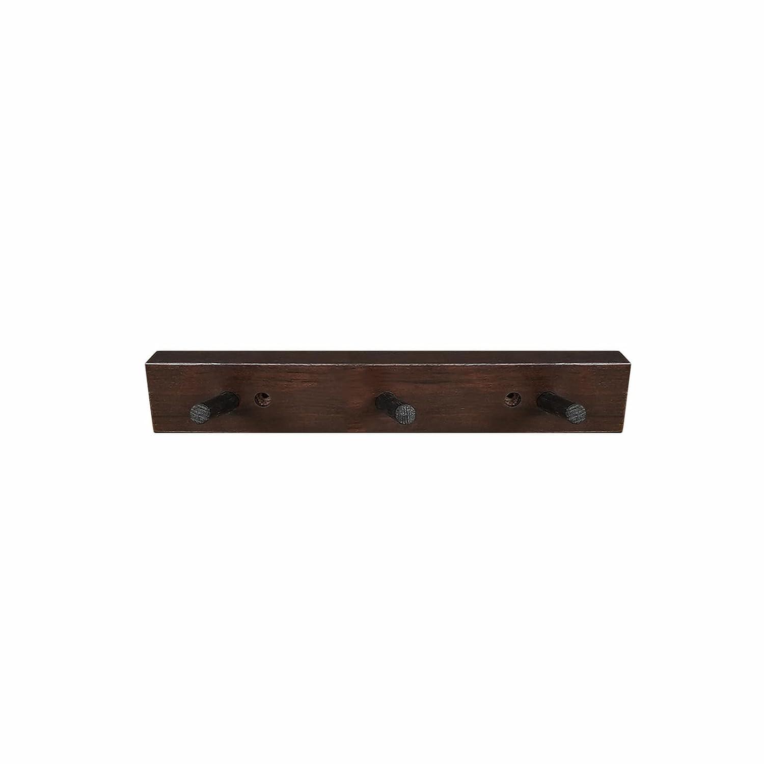 CONSDAN Solid Wood Wall Wall Mounted Coat Rack