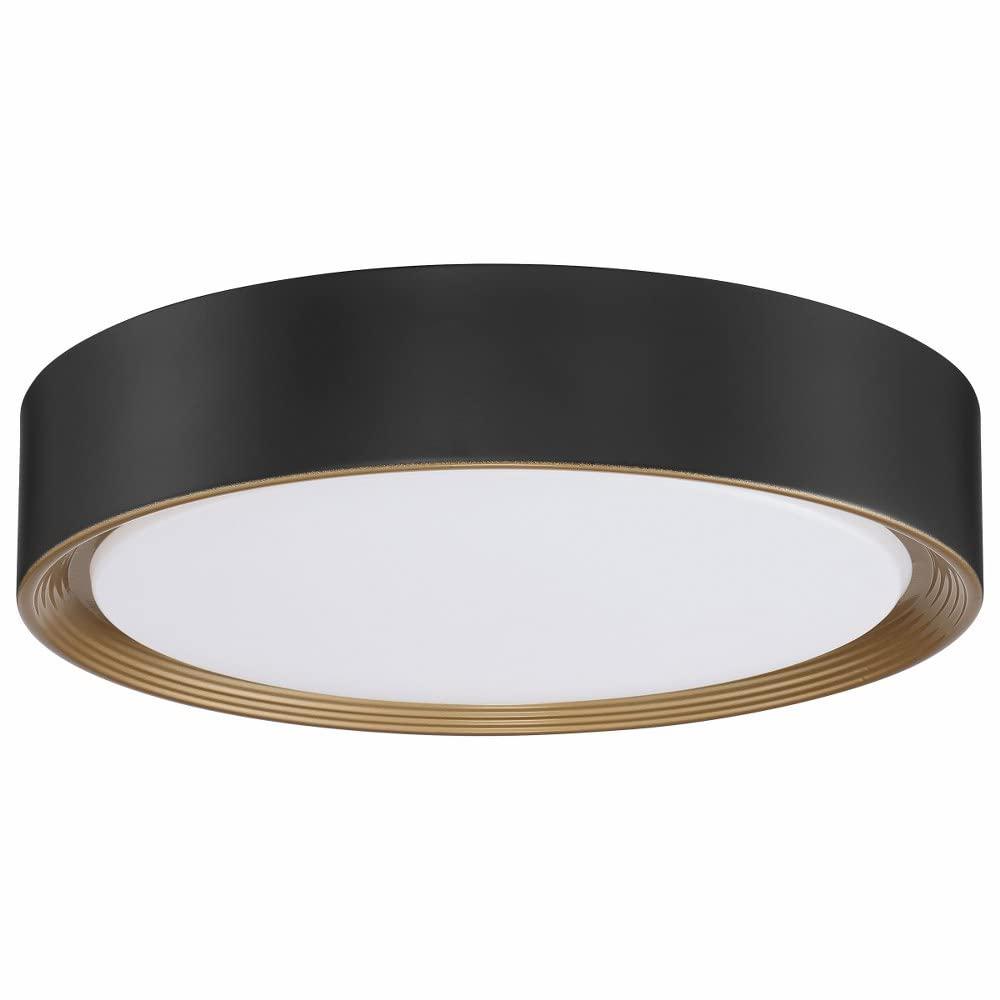 Access Lighting Malaga 1 - Light Flush Mount in  Matte Black