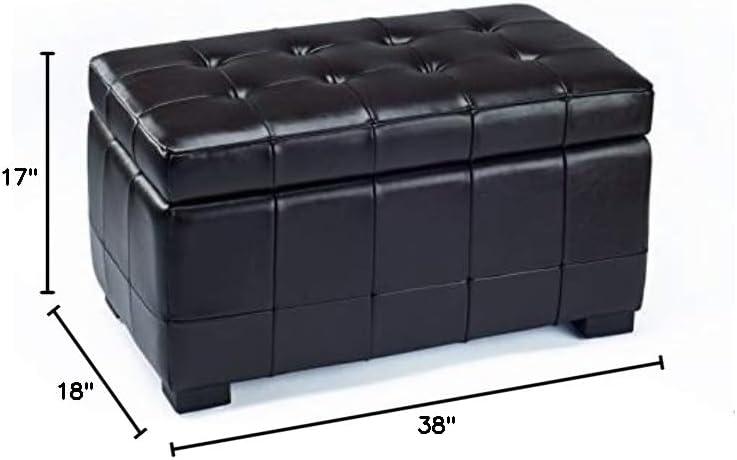 Small Manhattan Storage Bench  - Safavieh