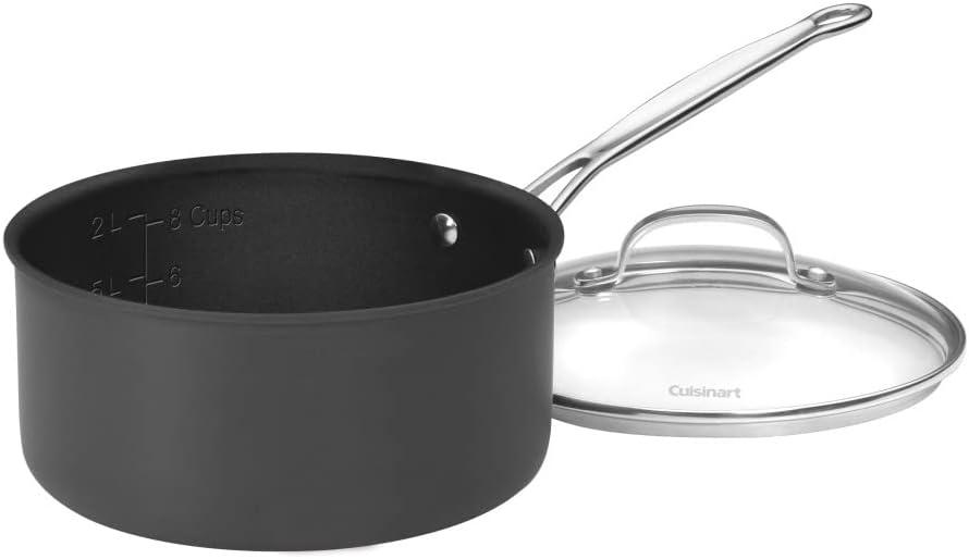 Cuisinart Chef's Classic Non-stick Hard-Anodized Saucepan with Lid