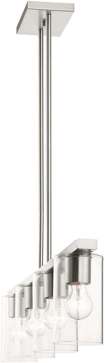Livex Lighting Zurich 4 - Light Chandelier in  Brushed Nickel