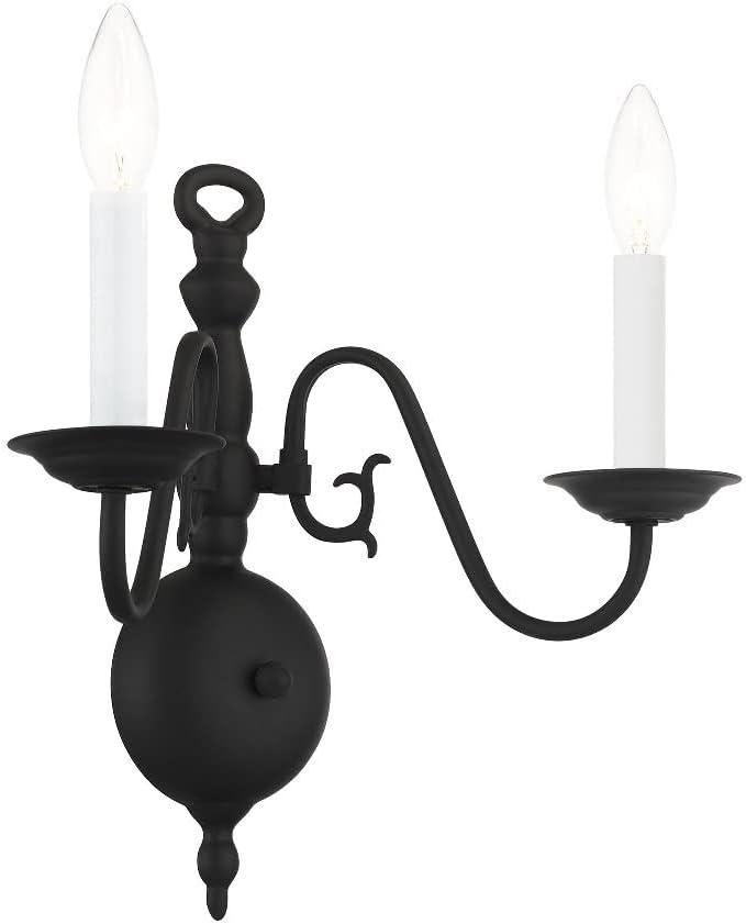 Livex Lighting Williamsburgh 2 - Light Wall Light in  Polished Brass