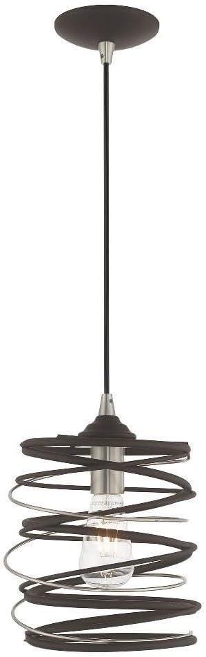 Livex Lighting Geometric 1 - Light Pendant in  Bronze