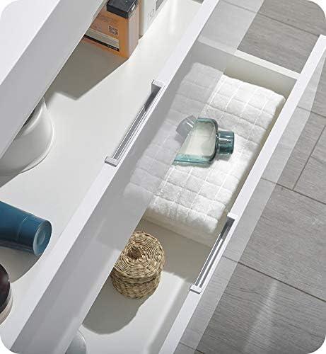 Fresca Valencia 36" Wall Mount Single Sink Bathroom Vanity with Top and Sink (Faucet Not Included)