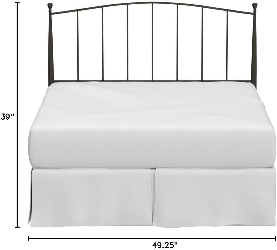 Hillsdale Warwick Farmhouse Metal Full/Queen Headboard in Bronze