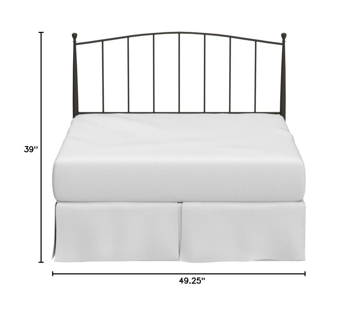 Hillsdale Warwick Farmhouse Metal Full/Queen Headboard in Bronze