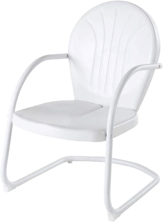 Crosley Furniture  GriffithMetal Chair - White Finish