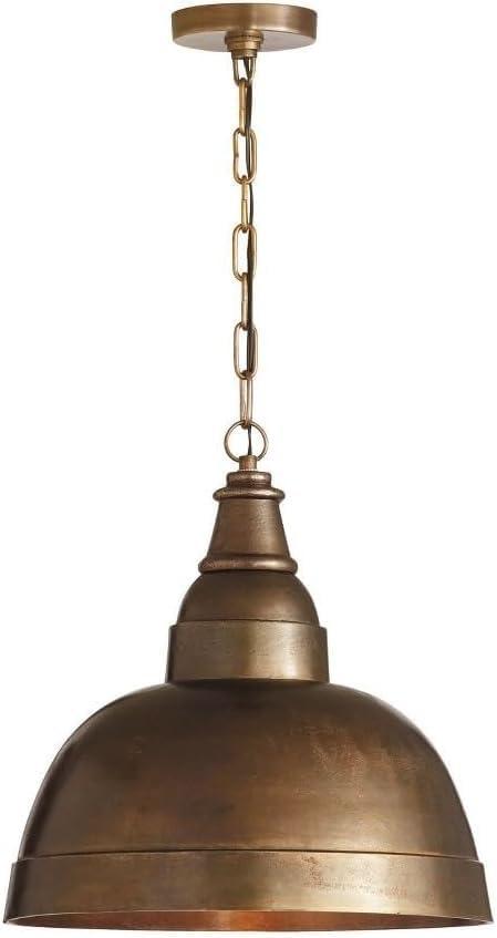 Capital Lighting 330313 Sedona 1 Light 17" Wide Pendant - Brass