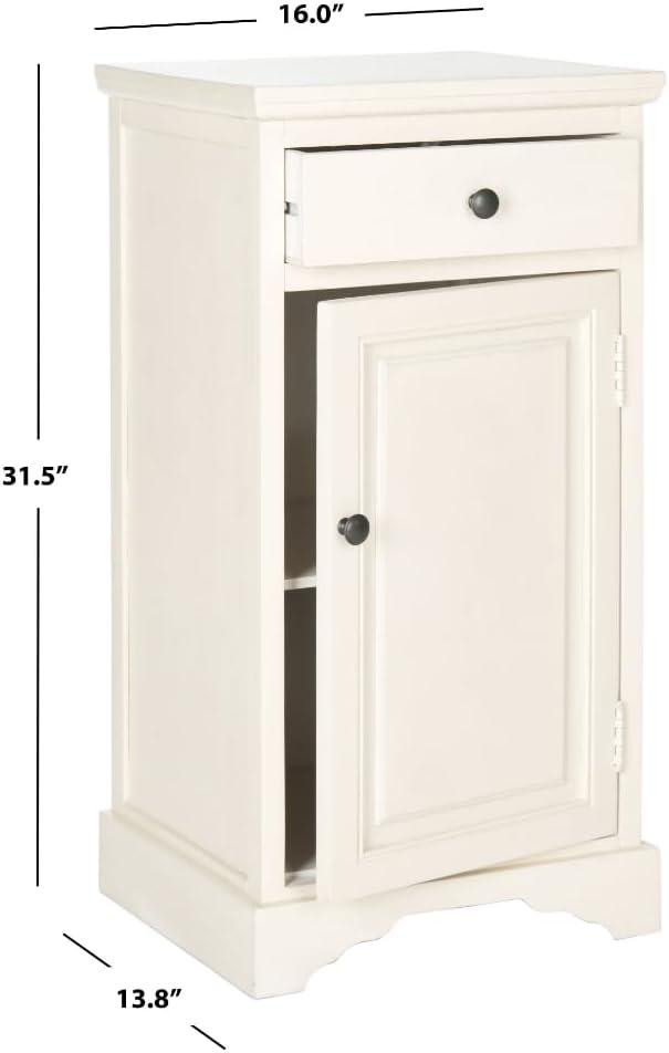 Jett Cabinet - AMH5722 - Vintage White - Safavieh Couture