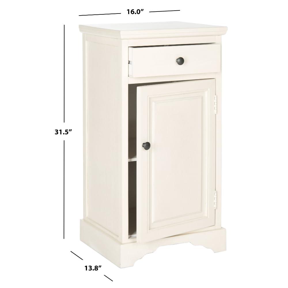 Jett Cabinet - AMH5722 - Vintage White - Safavieh Couture