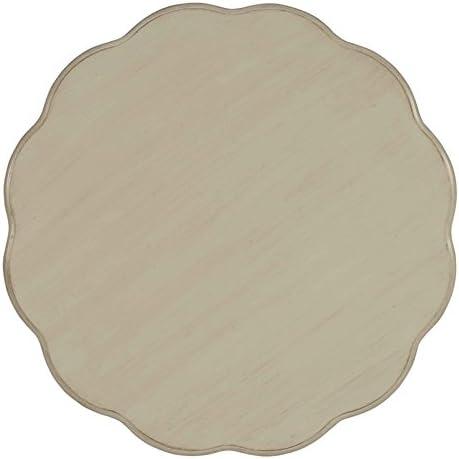 ACME Fordon End Table in Antique White