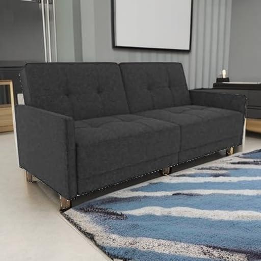 DHP Andora Coil Convertible Futon Couch